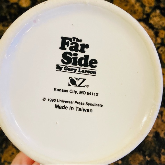 The Far Side by Gary Larson Coffee Mug Life Among the Clover 1990 - Picture 4 of 10